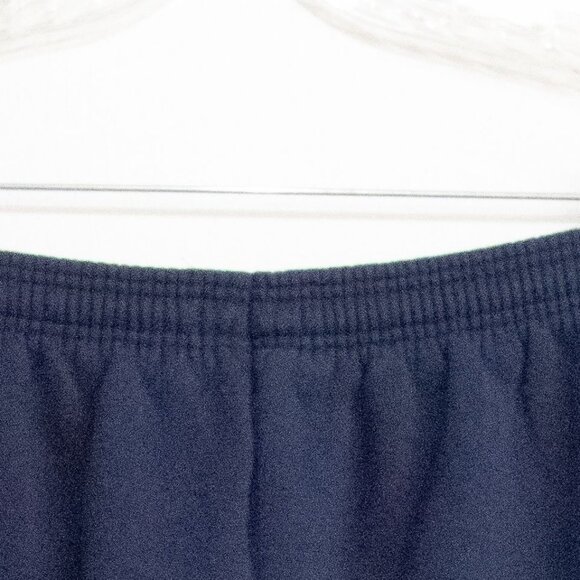 Navy Blue Elastic Waistband Sweatpants - Picture 6 of 8